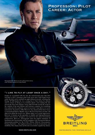 john travolta breitling|JOHN TRAVOLTA & BREITLING .